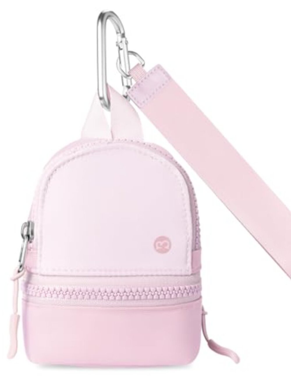 Mini Backpack Keychain Wristlet Pouch RFID Card Slots Coin Purse Nylon